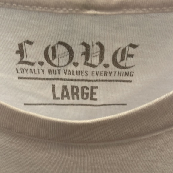 Kodak Black L.O.V.E. T-shirt loyalty out values everything - Picture 2 of 5